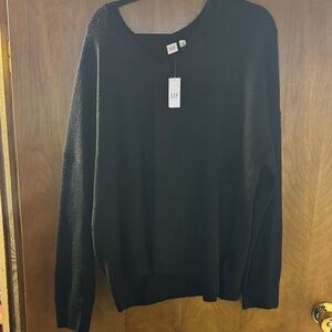 GAP V-Neck Black Sweater